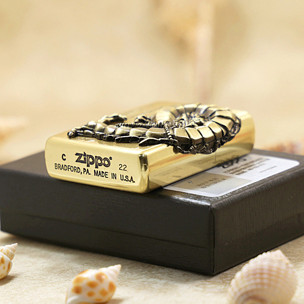 Zippo Centipede Medallion Vintage Bronze - JP50