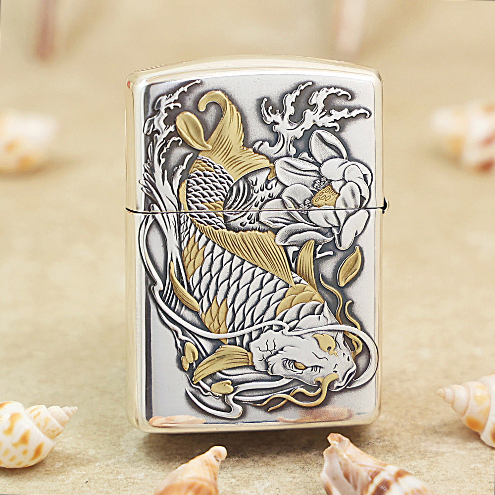 Zippo Dual-Finish 'Koi Fish' - 162-DS65