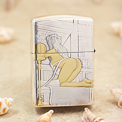 Zippo Dual-Finish Pan Jinlian - 162-DS96