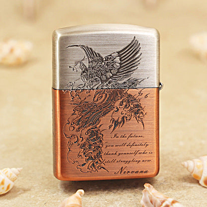 Zippo Dual-Finish 'Phoenix Rebirth' - 162-DS44