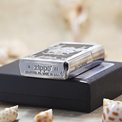 Zippo Flame Emperor Zodiac Serpent (Black Edition) - 168-DS69
