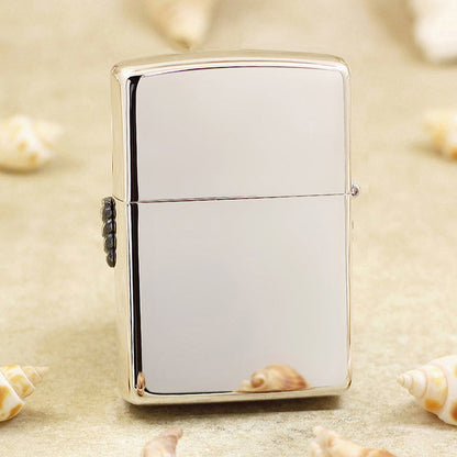 Zippo Hand-Engraved Wing Medallion with Turquoise Inlay - JP72