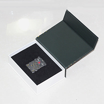 Zippo Solid 3d-embossed 90th Anniversary Mecha Digital Case Bundle - CM51