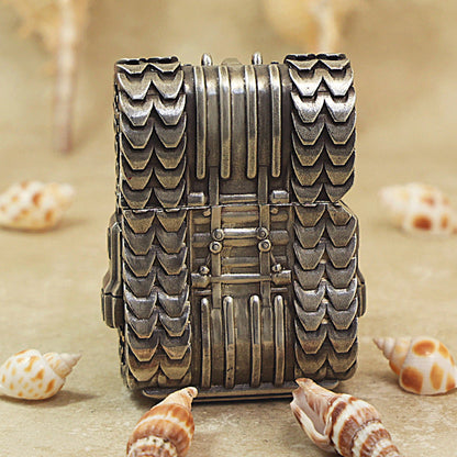 Zippo Solid 3d-embossed Anti-Tank Armored War Machine Case Bundle - CM46