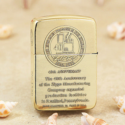 Zippo Premium Shine Bronze 40th Anniversary - CC93