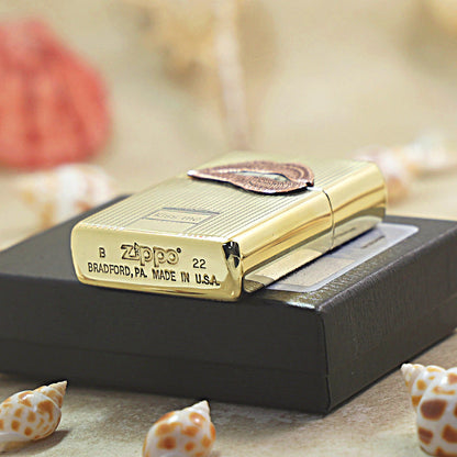 Zippo Premium Shine Bronze Copper Lips - CC65