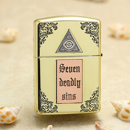 Zippo Premium Shine Bronze Seven Deadly Sins - CC96