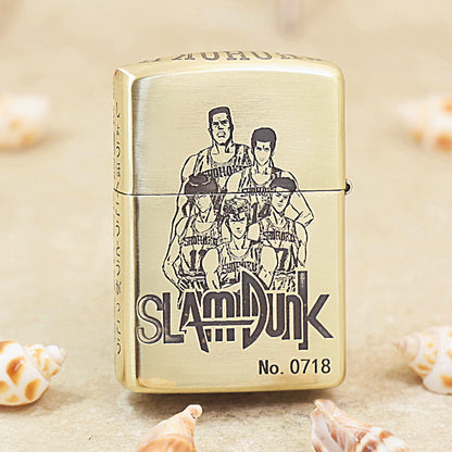 Zippo Premium Shine Bronze 'Slam Dunk Mitsui Hisashi' - CC40