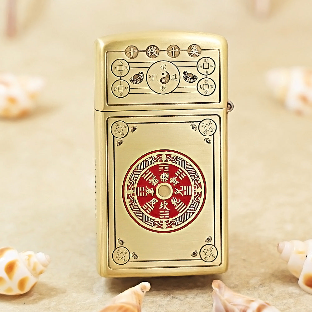 Zippo Premium Shine Bronze Ten-Cash Talisman - CC57