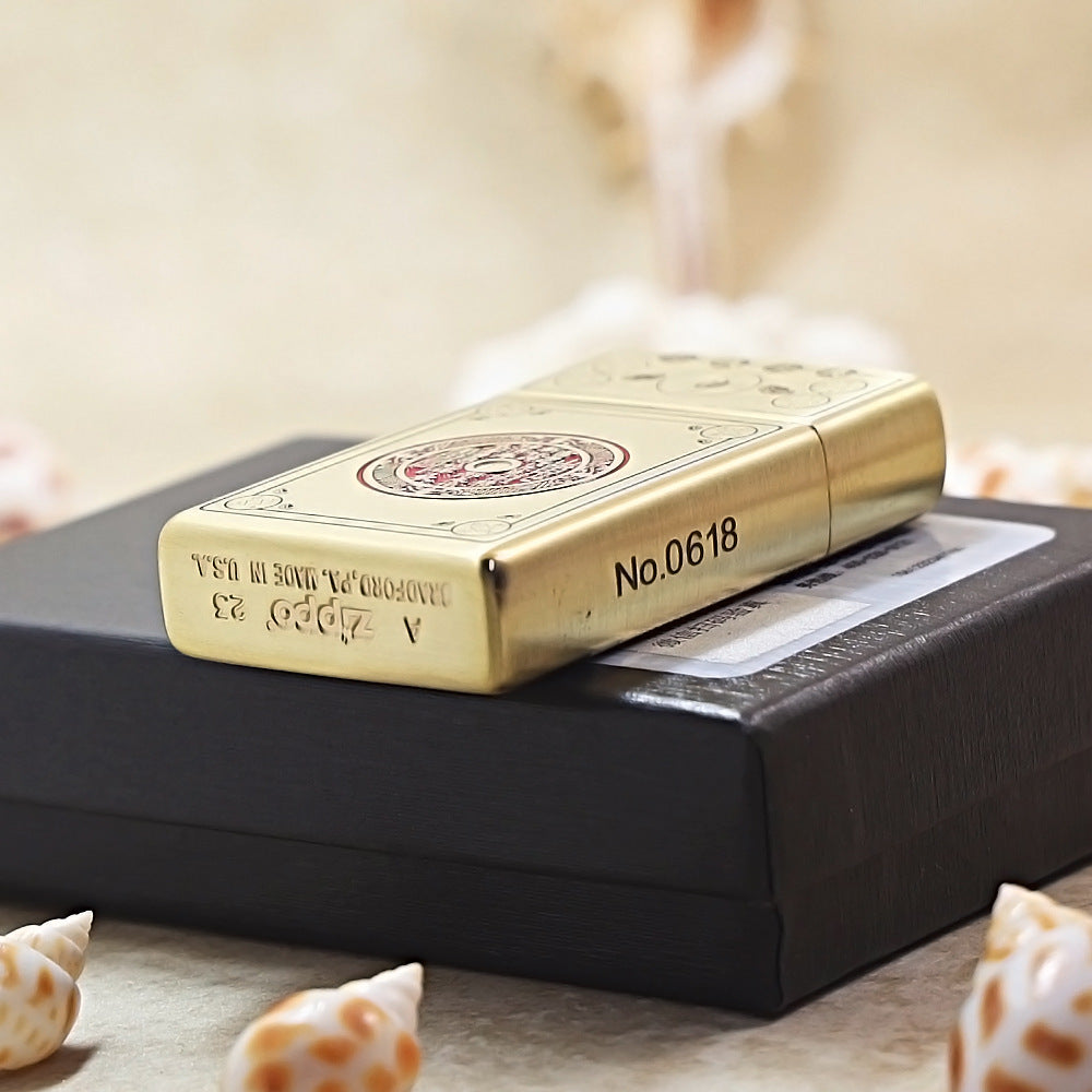 Zippo Premium Shine Bronze Ten-Cash Talisman - CC57