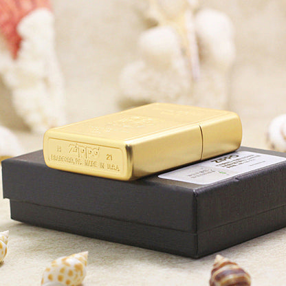 Zippo Premium Shine Gold 'Fine Gold Bar 999.9' - CC32