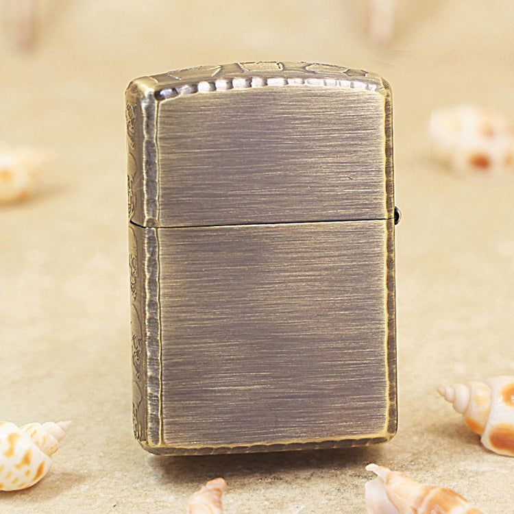 Zippo Limited Version '3D Multi-Skull' (Gold Finish) - JP17