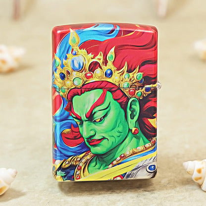 Zippo Multi-Hue Decorated Wrathful Acala Wisdom King - CS20