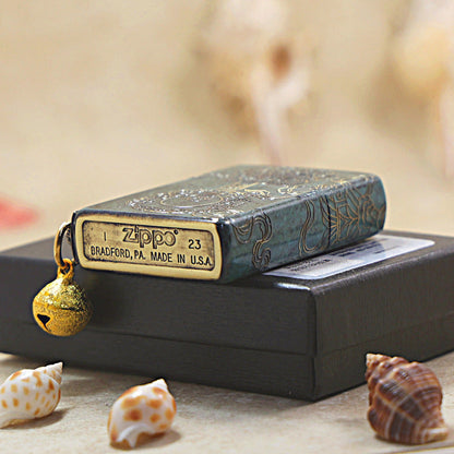 Zippo 'Qilin' Intricate Carve with Charm - DS113