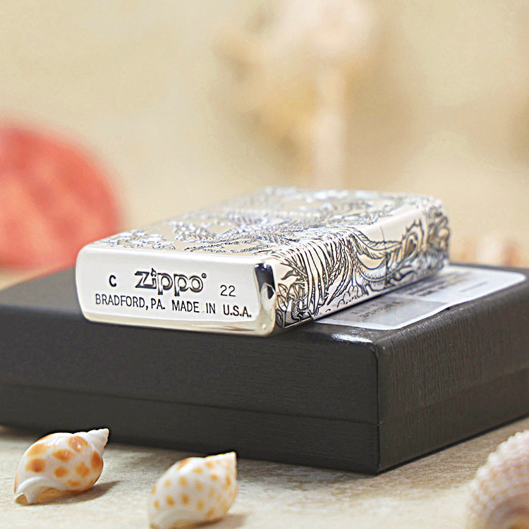 Zippo Argent Phoenix (Plated Silver) - JP16