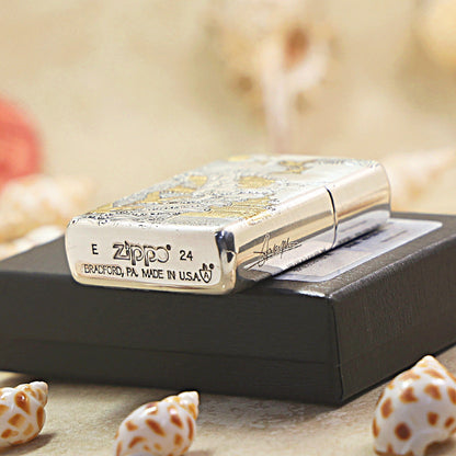 Zippo Yaoyue Two-Finish 'Prosperity in Motion' - 162-DS87